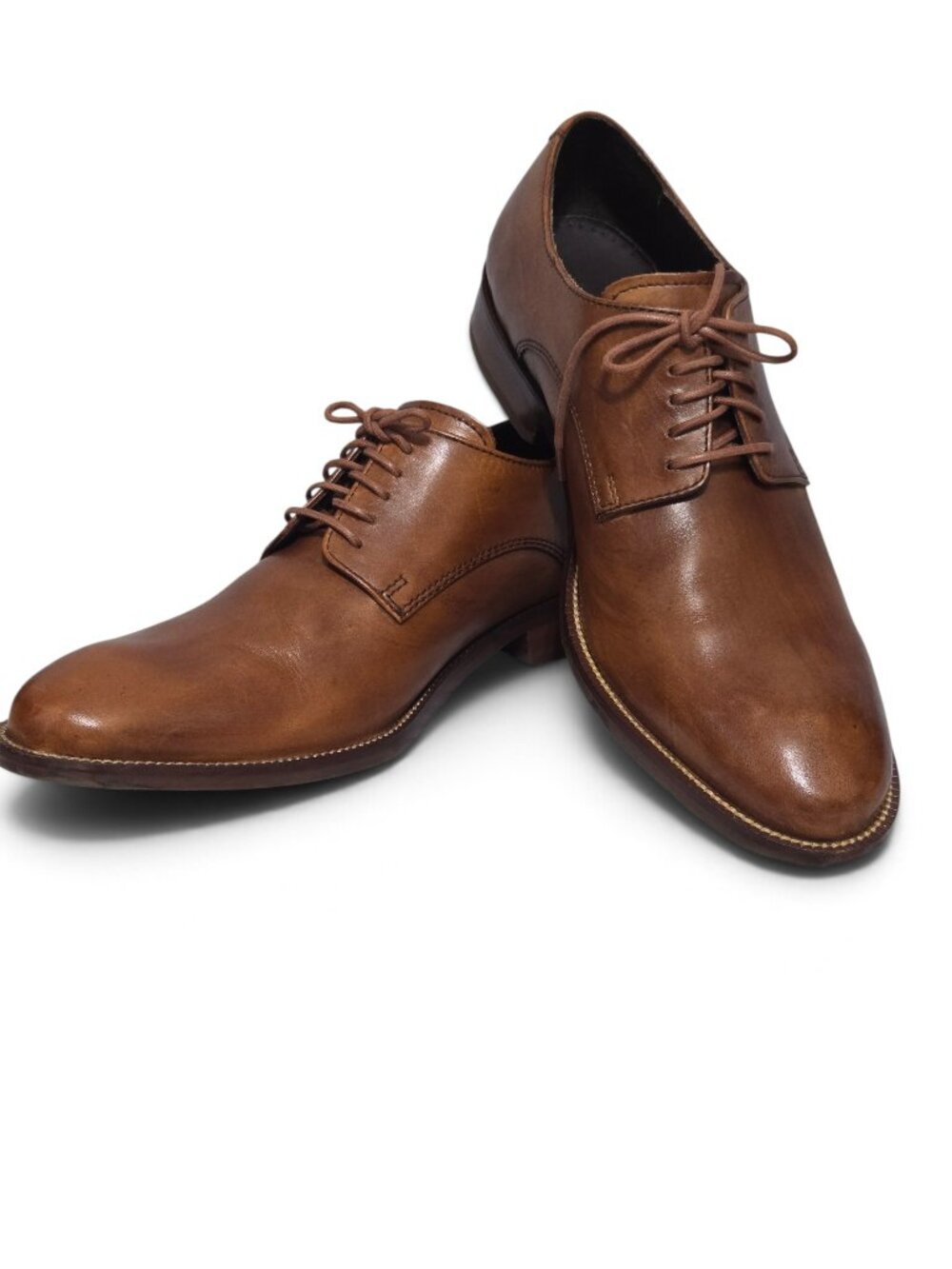 Cole Haan Williams British Tan Mens Leather Oxfords Dress Shoes C12204 8 M
